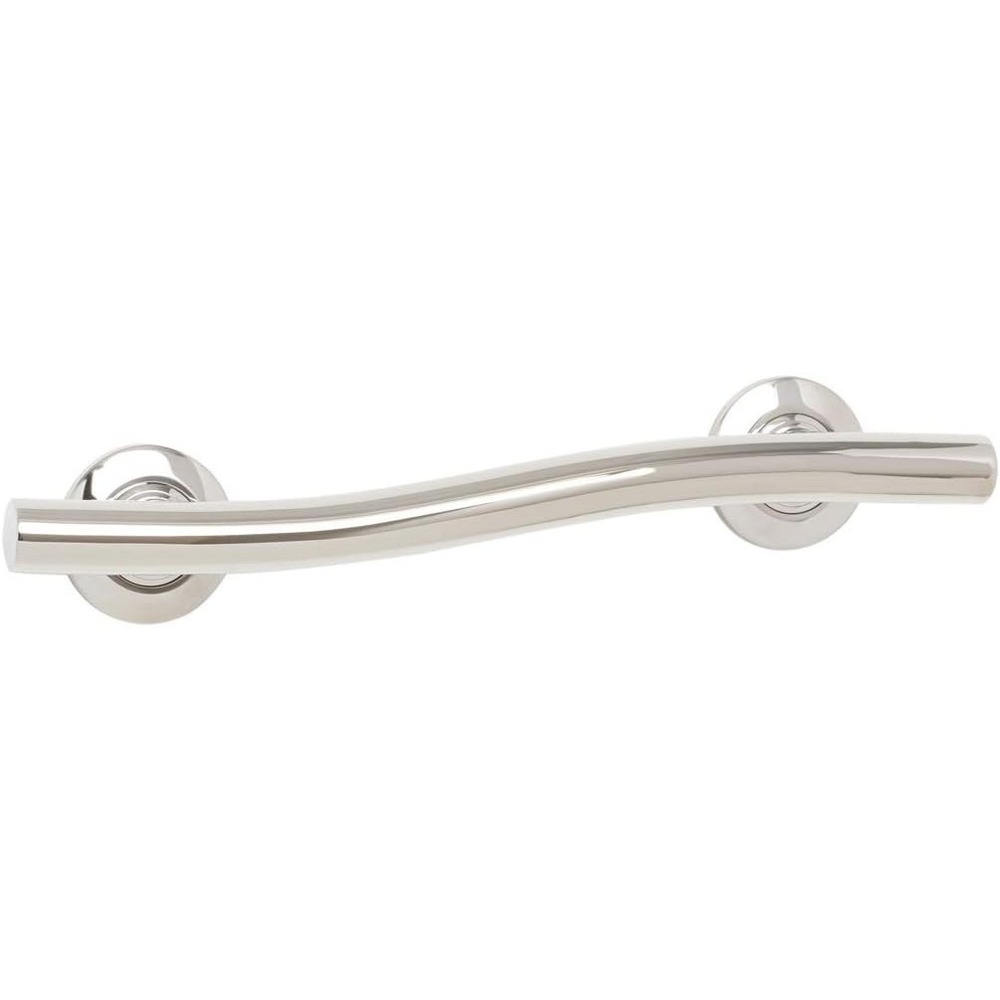 Seachrome 18in Wave Grab Bar Stainless Steel ADA Bathroom Safety Rail